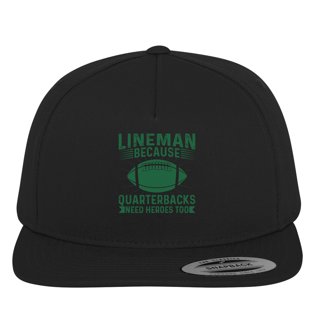 Lineman Heroes Green - Premium Snapback