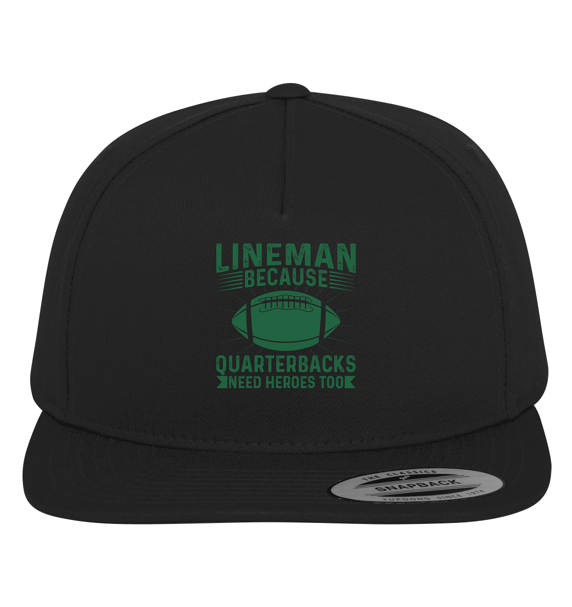 Lineman Heroes Green - Premium Snapback