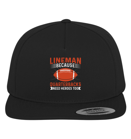 Lineman Quarterback Heroes - Premium Snapback