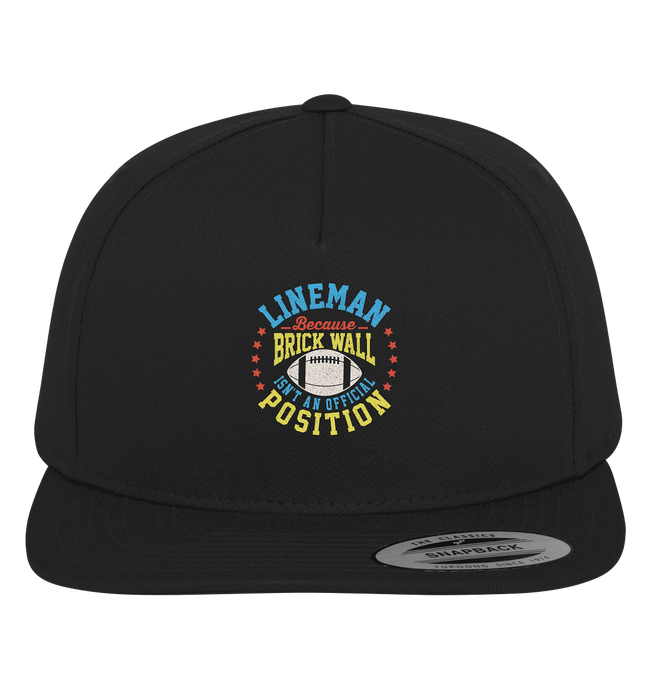 Lineman Brick Wall - Premium Snapback