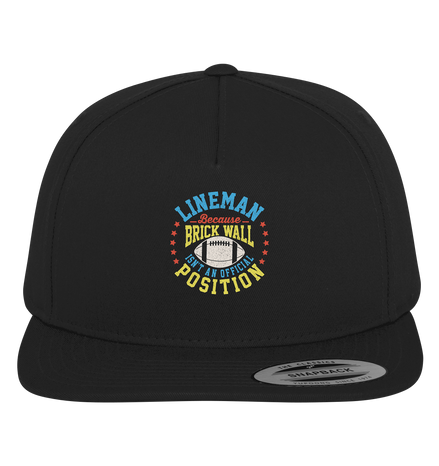 Lineman Brick Wall - Premium Snapback