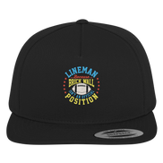 Lineman Brick Wall - Premium Snapback