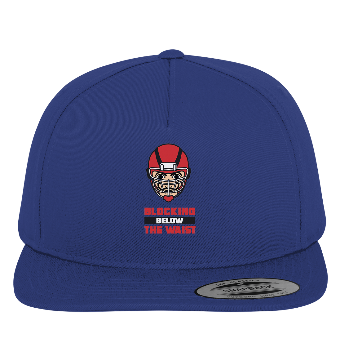 Blocking Below The Waist - Premium Snapback