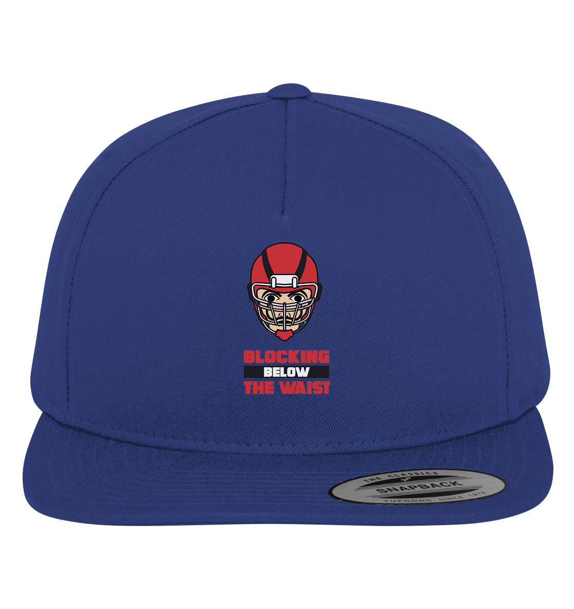 Blocking Below The Waist - Premium Snapback