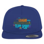 Flag Football Word Bubble - Premium Snapback