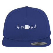 Football Heartbeat - Premium Snapback