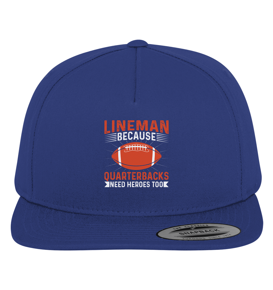 Lineman Quarterback Heroes - Premium Snapback