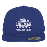 Lineman Serving Pancakes - Premium Snapback