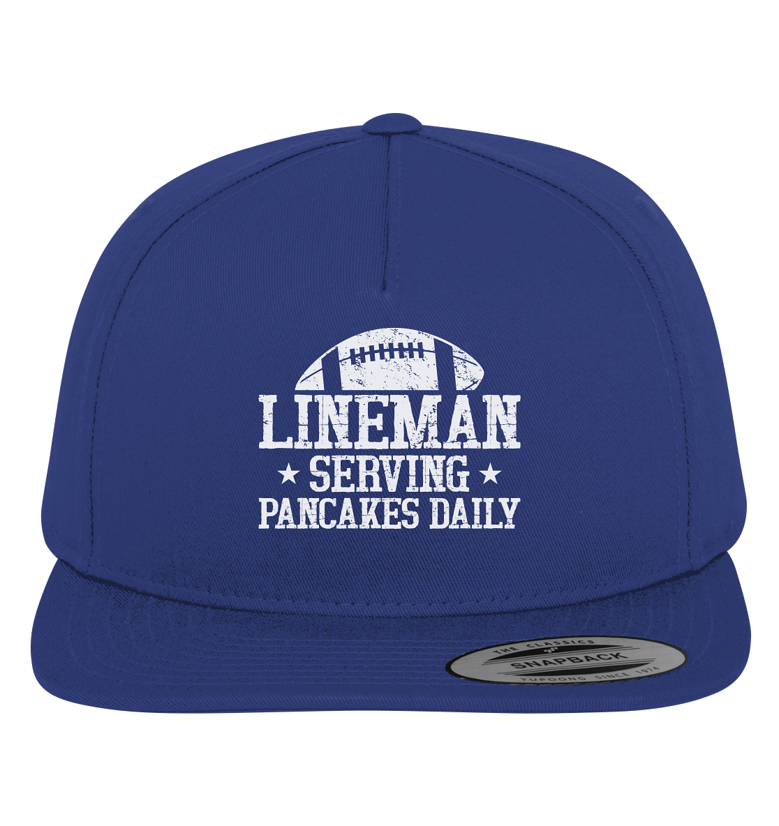 Lineman Serving Pancakes - Premium Snapback