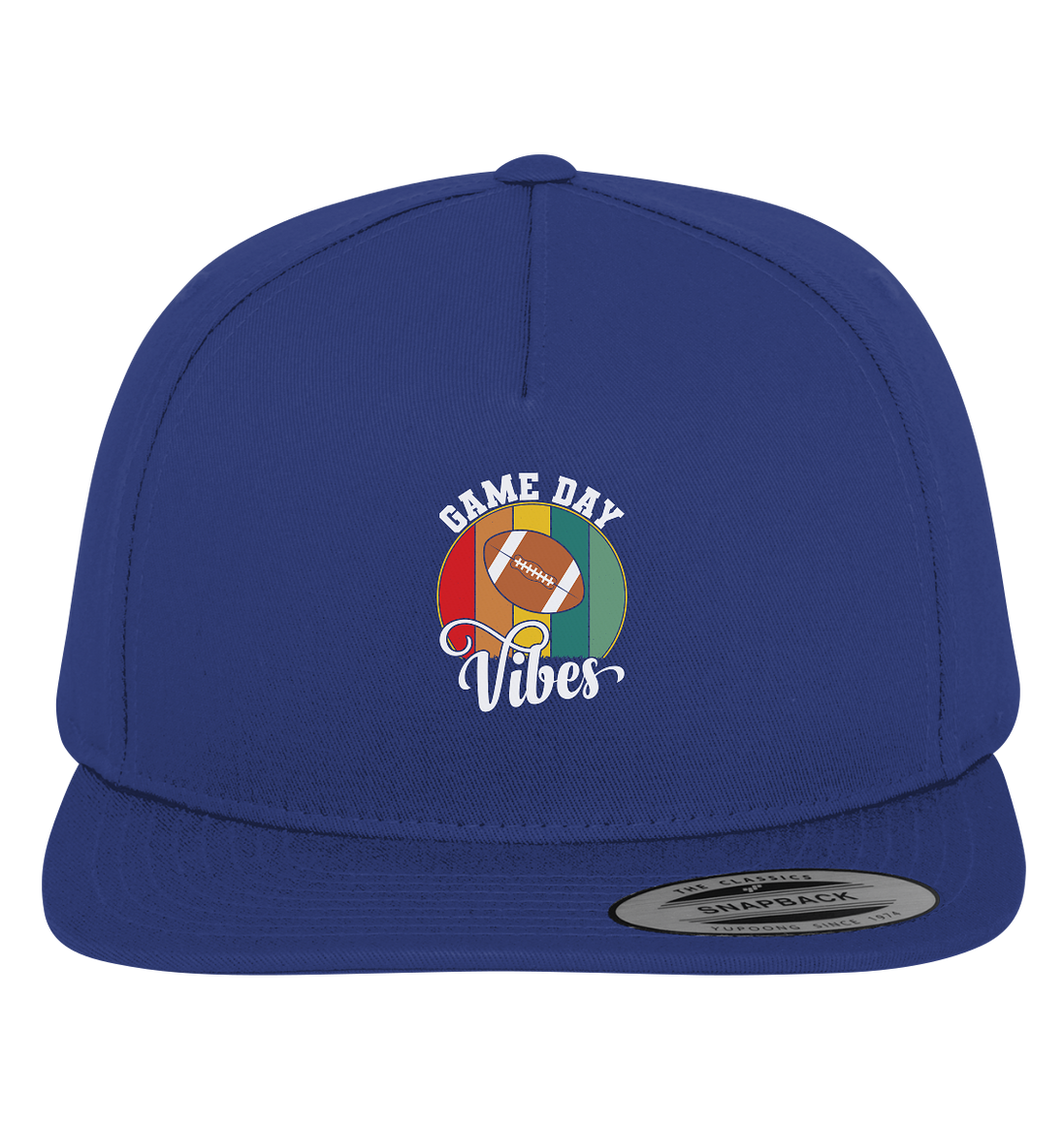 Game Day Vibes White - Premium Snapback