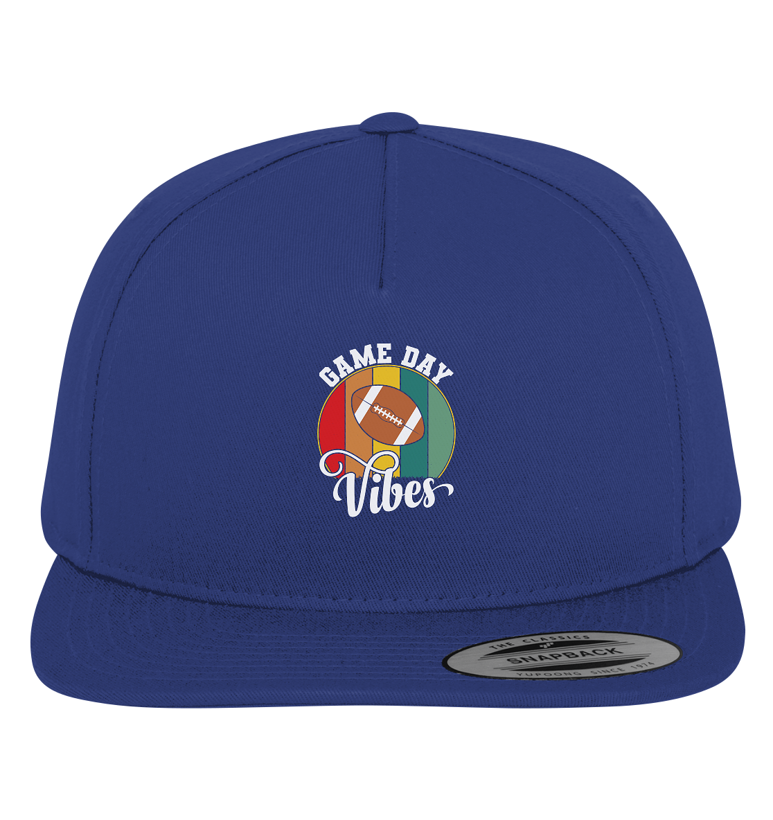 Game Day Vibes White - Premium Snapback