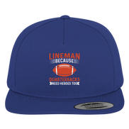 Lineman Quarterback Heroes - Premium Snapback