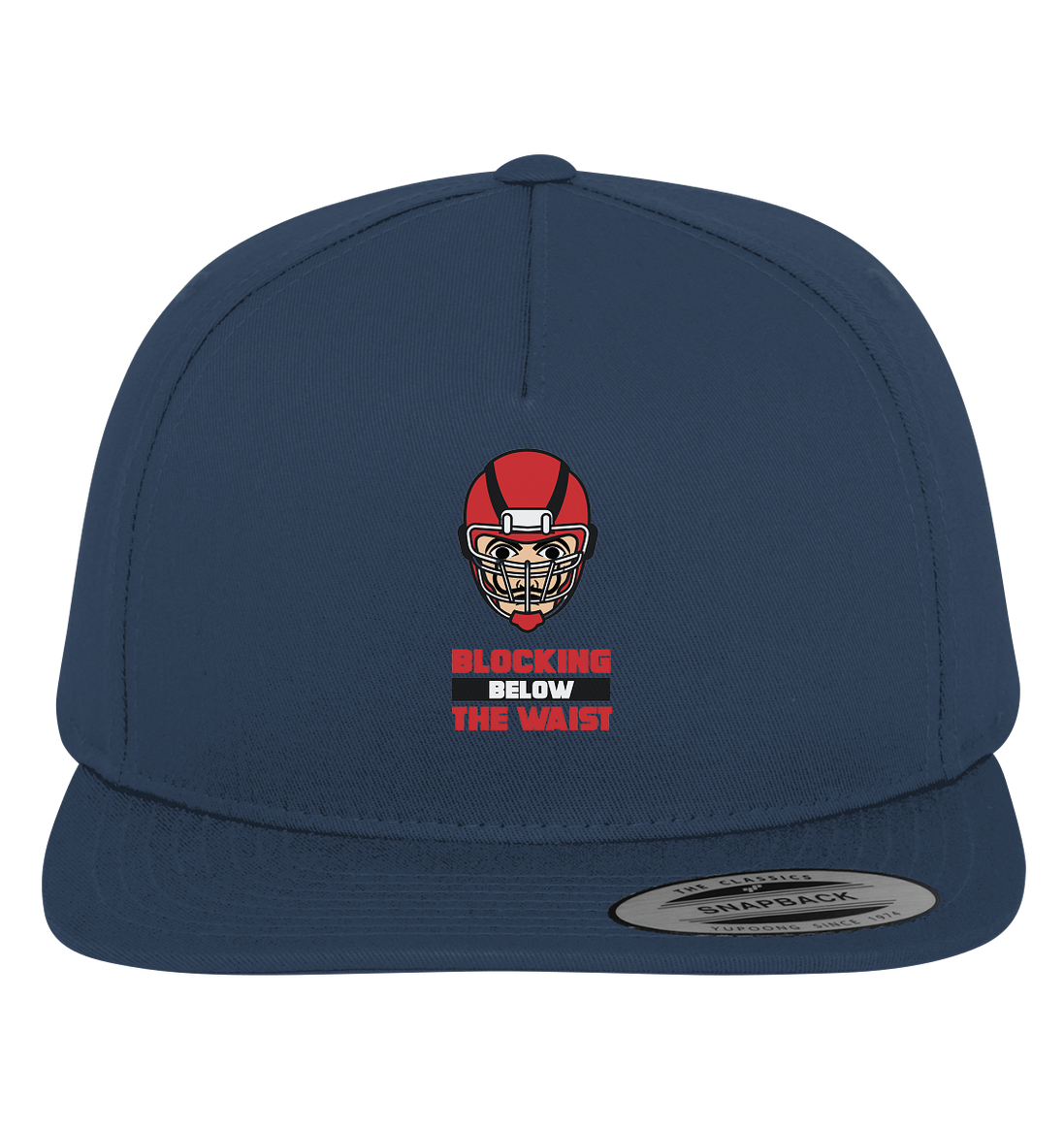 Blocking Below The Waist - Premium Snapback