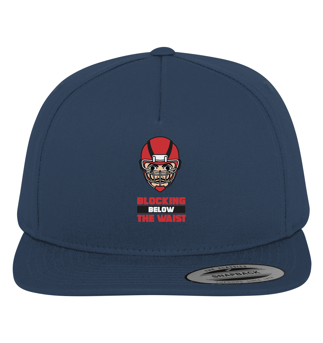 Blocking Below The Waist - Premium Snapback