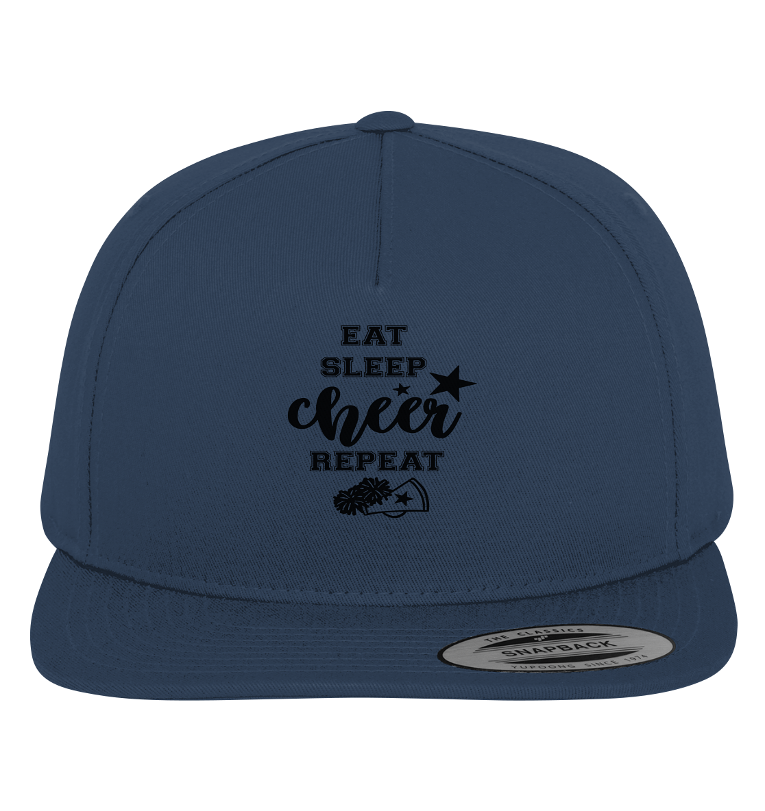 Eat Sleep Cheer Repeat - Premium Snapback