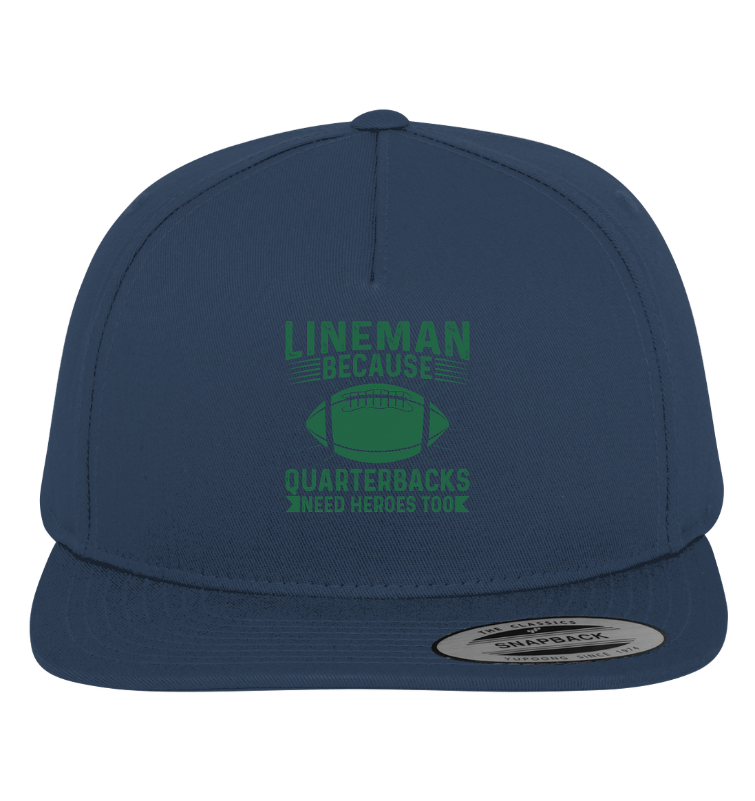 Lineman Heroes Green - Premium Snapback