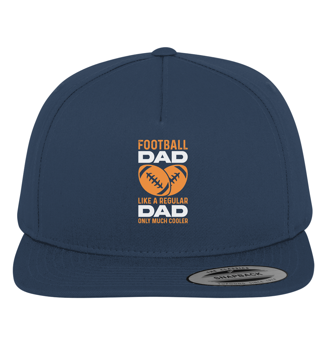 Football Dad Much Cooler - Premium Snapback