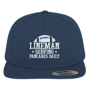 Lineman Serving Pancakes - Premium Snapback