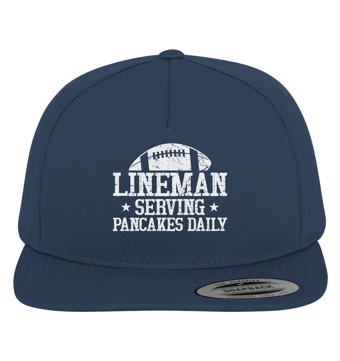 Lineman Serving Pancakes - Premium Snapback