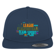 Flag Football Word Bubble - Premium Snapback