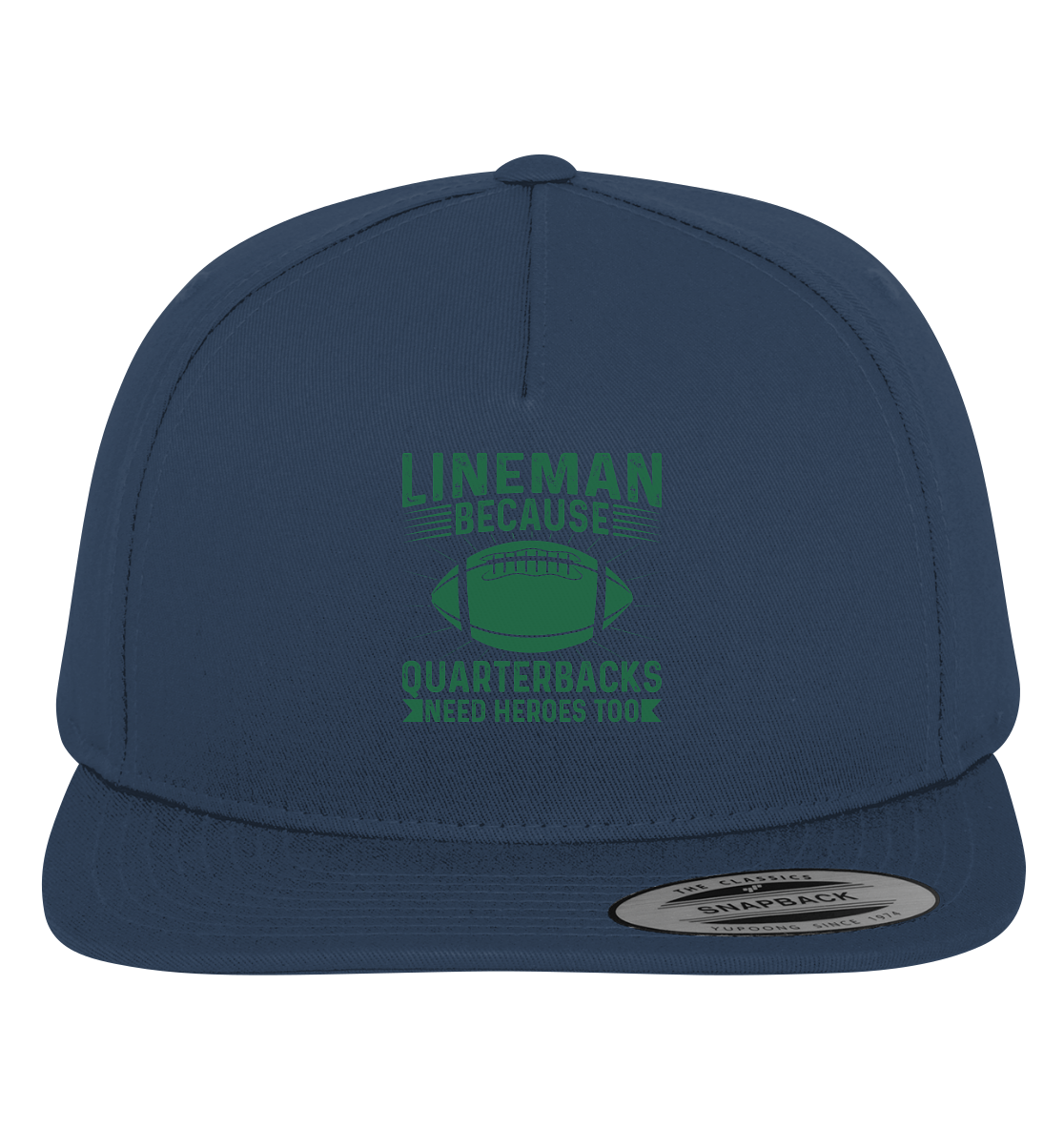 Lineman Heroes Green - Premium Snapback