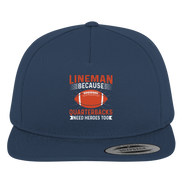 Lineman Quarterback Heroes - Premium Snapback