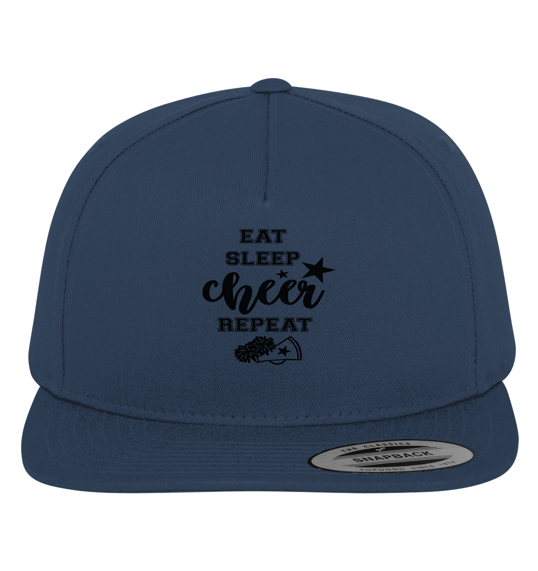 Eat Sleep Cheer Repeat - Premium Snapback