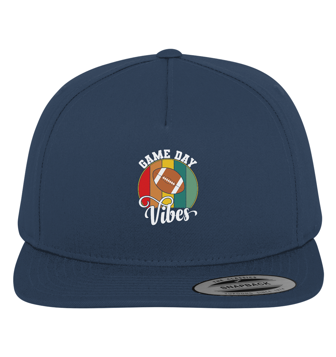 Game Day Vibes White - Premium Snapback