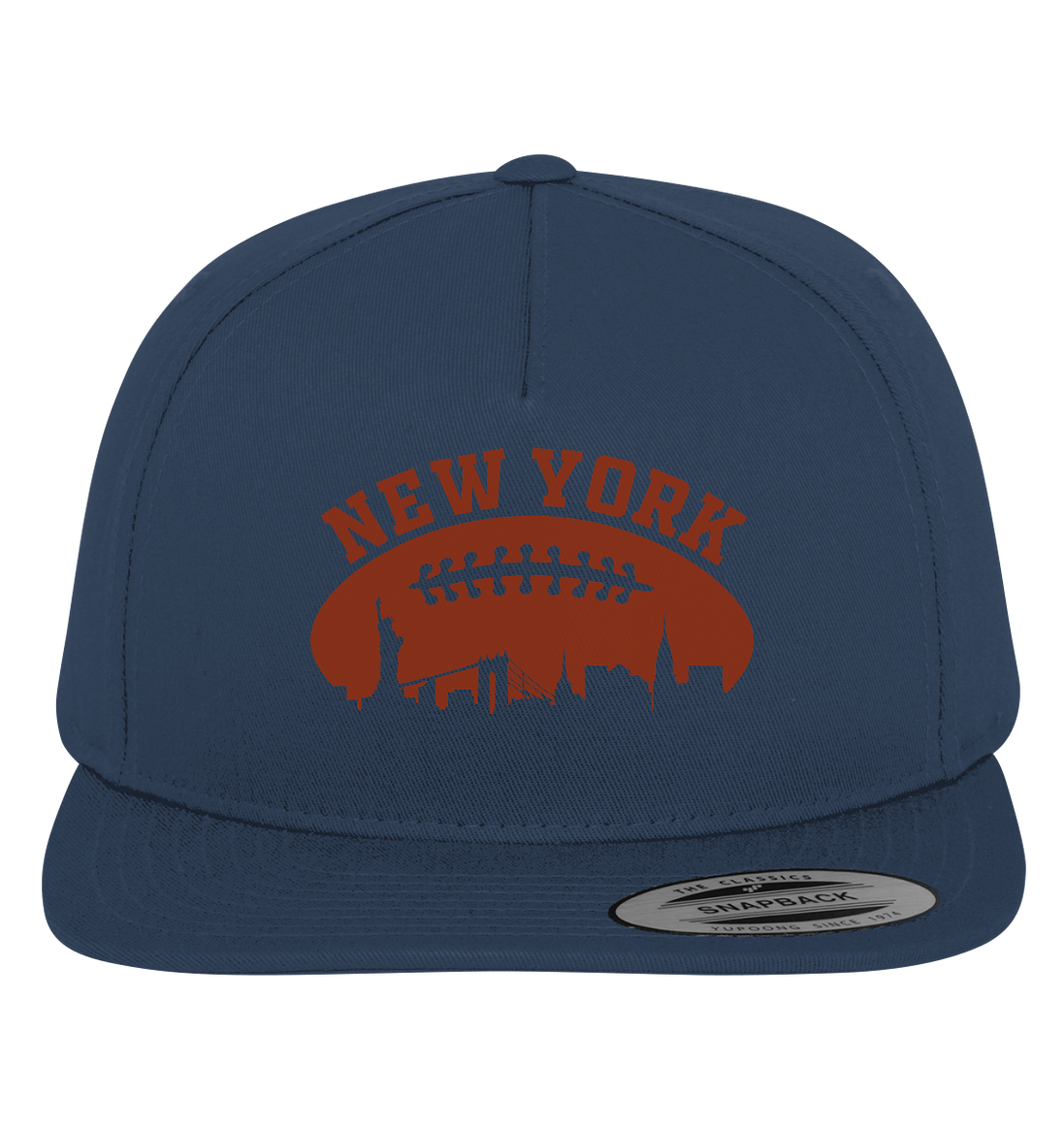 New York Football Silhoutte  - Premium Snapback