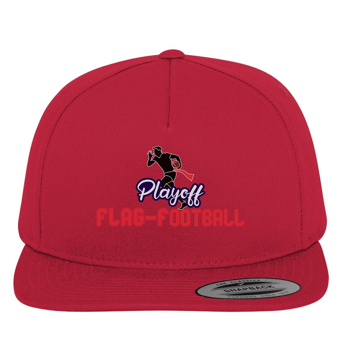 Playoff Flag Football  Men red - Premium Snapback