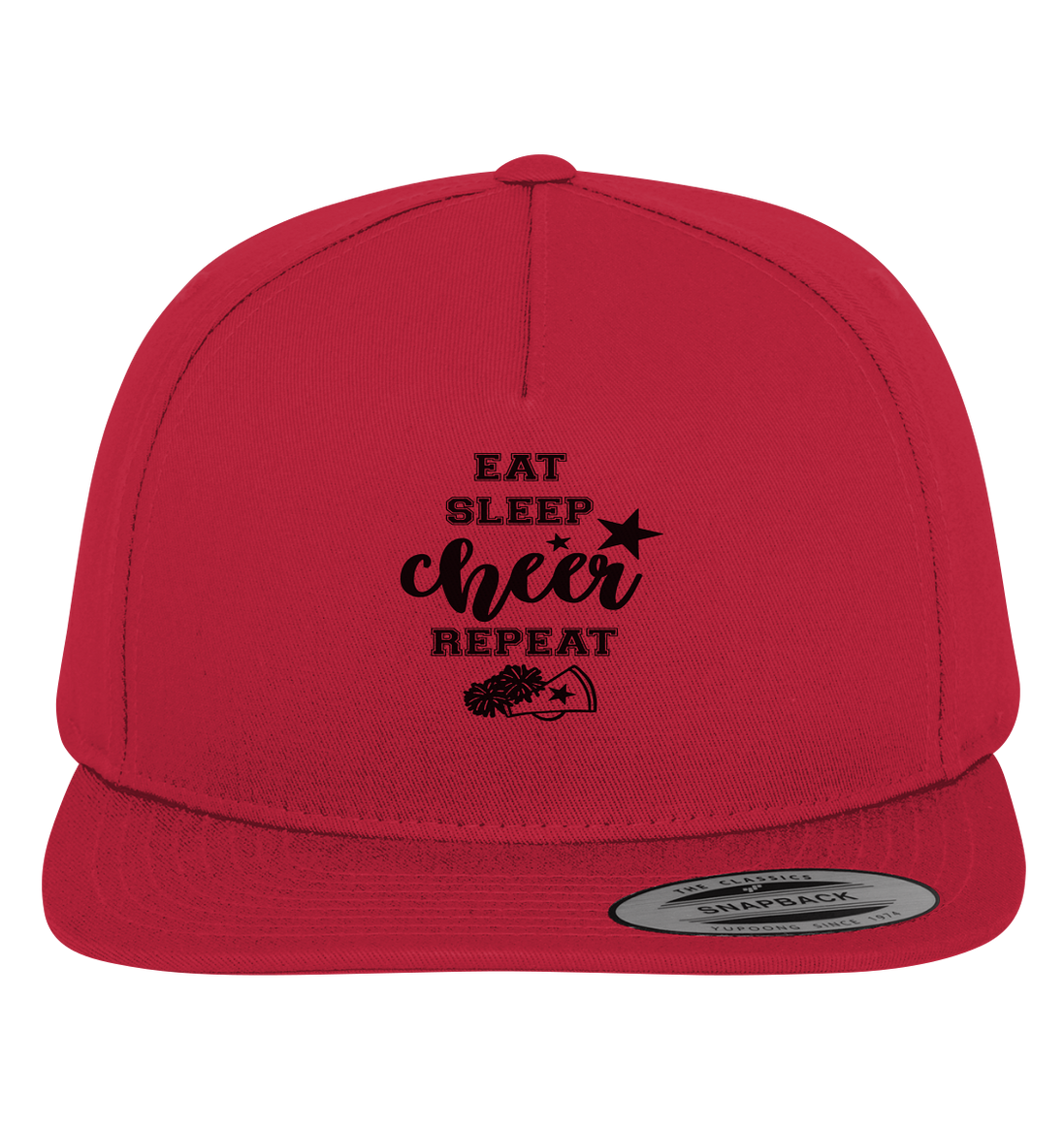 Eat Sleep Cheer Repeat - Premium Snapback