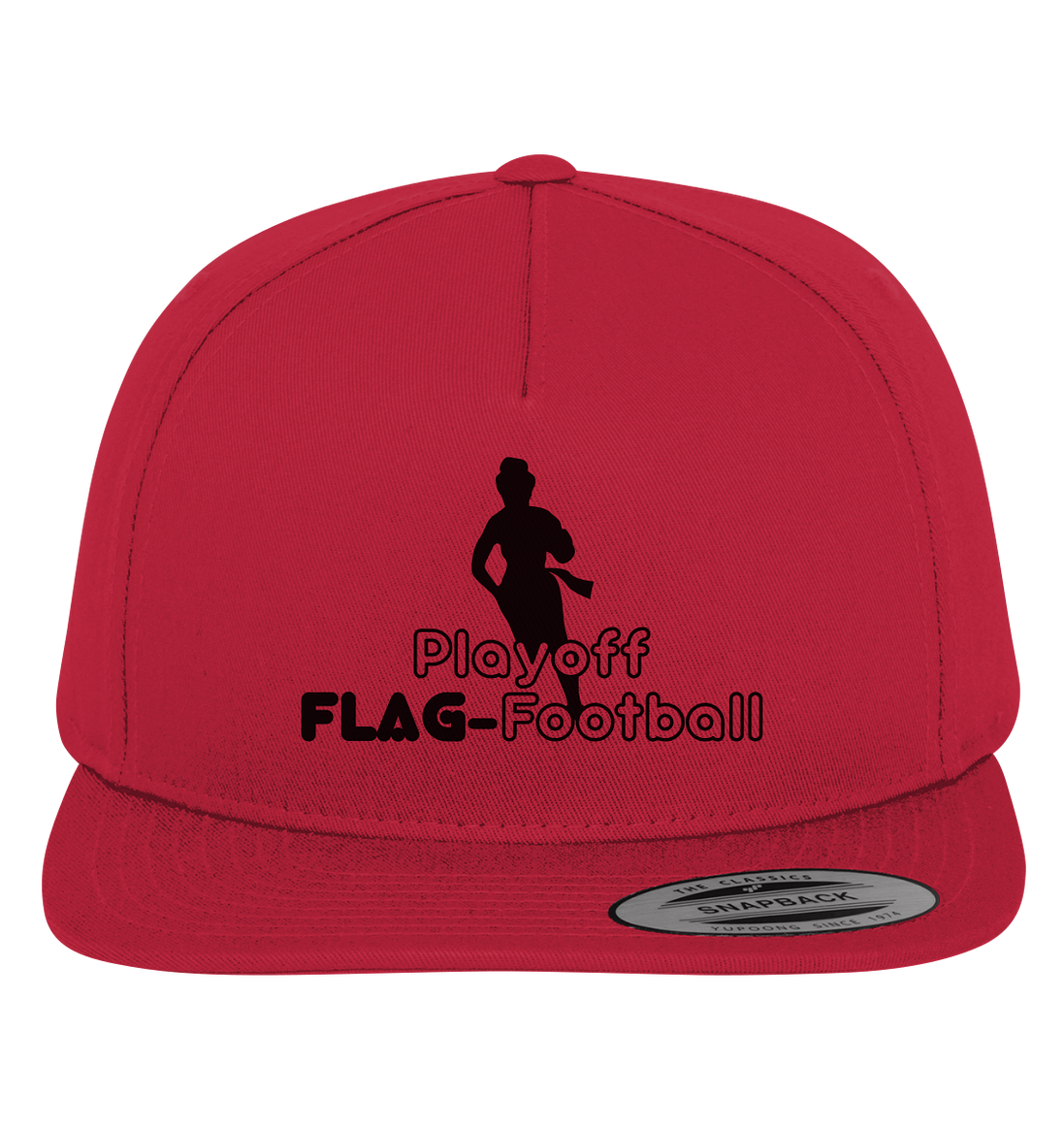 Playoff Flag Football  Women black  - Premium Snapback