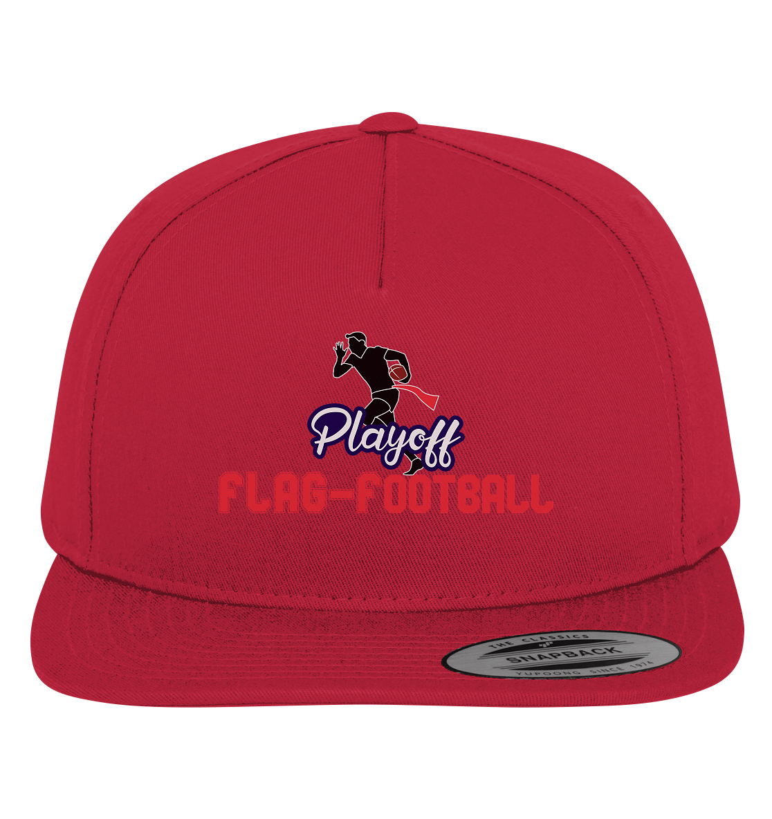 Playoff Flag Football  Men red - Premium Snapback