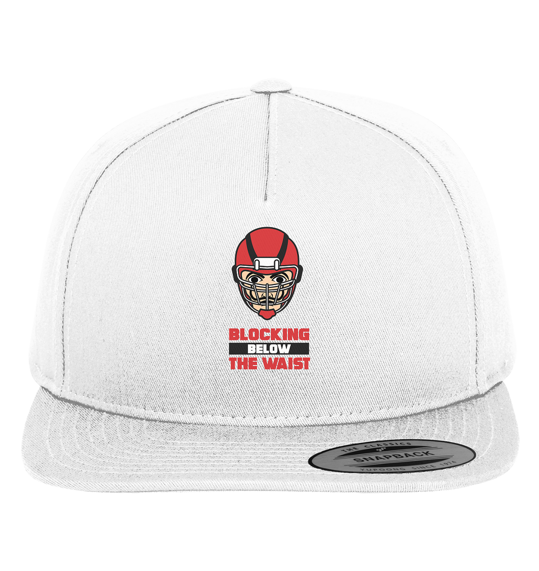 Blocking Below The Waist - Premium Snapback