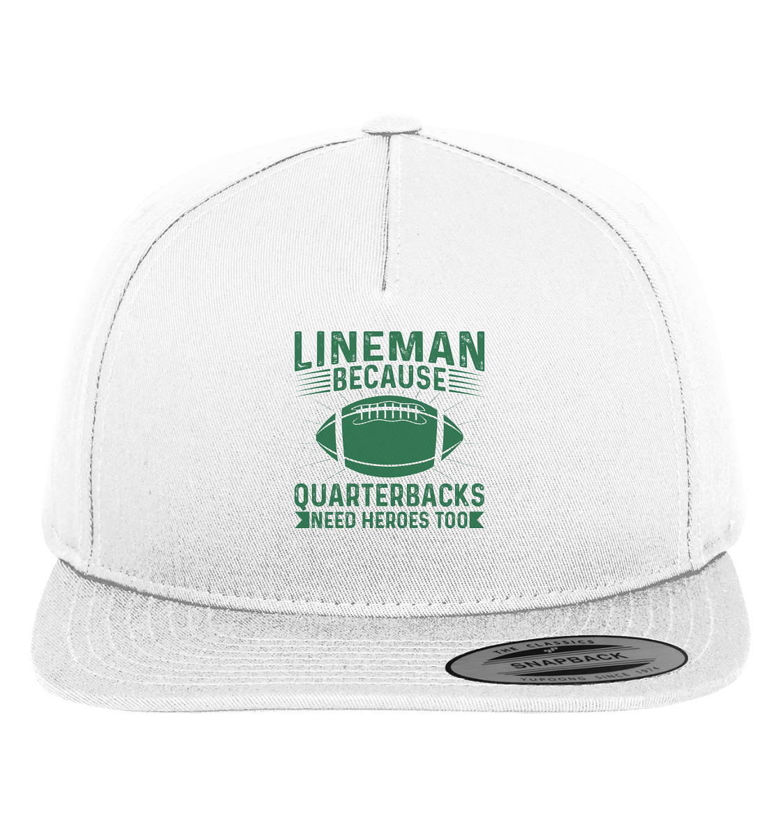 Lineman Heroes Green - Premium Snapback