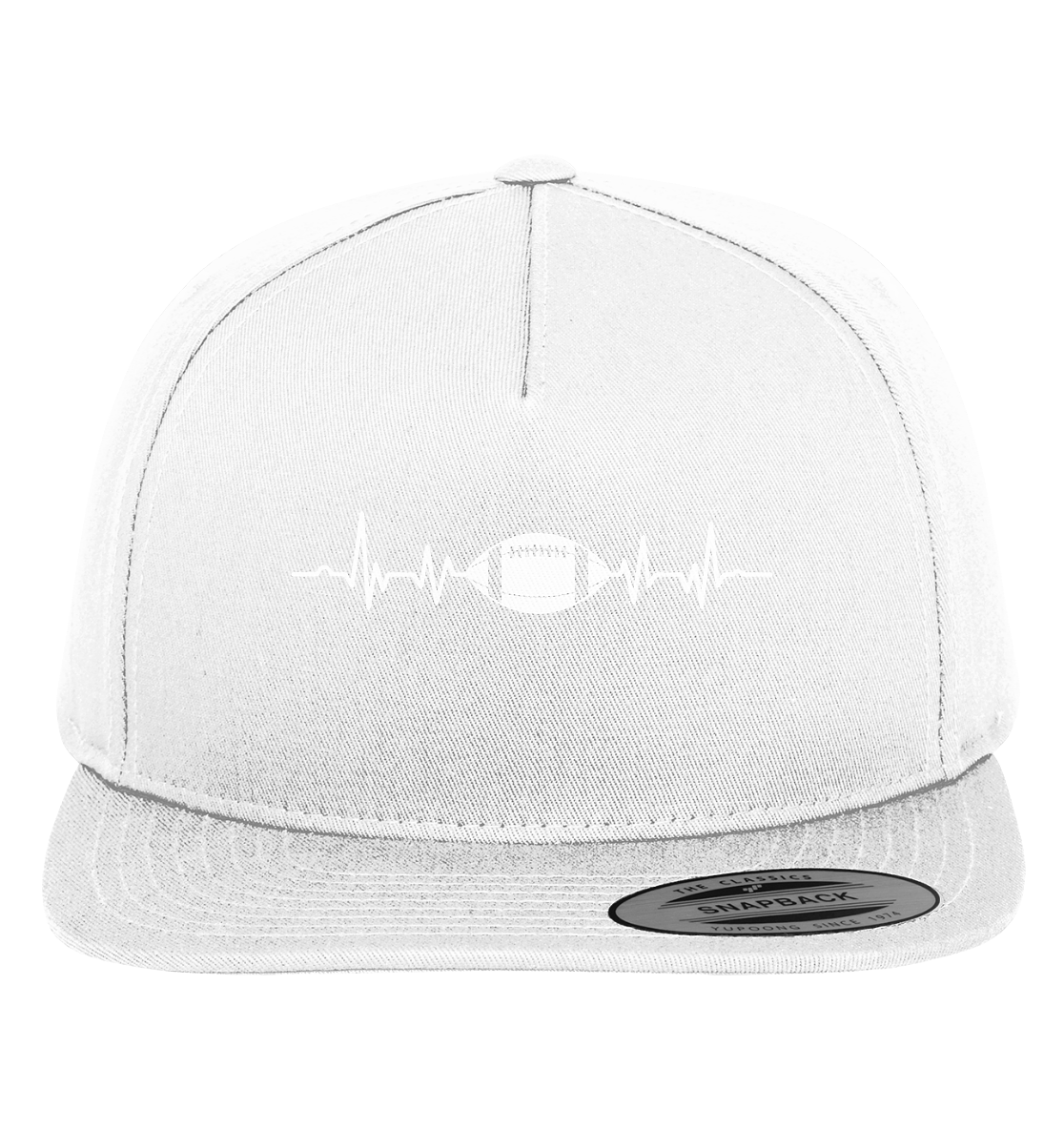 Football Heartbeat - Premium Snapback