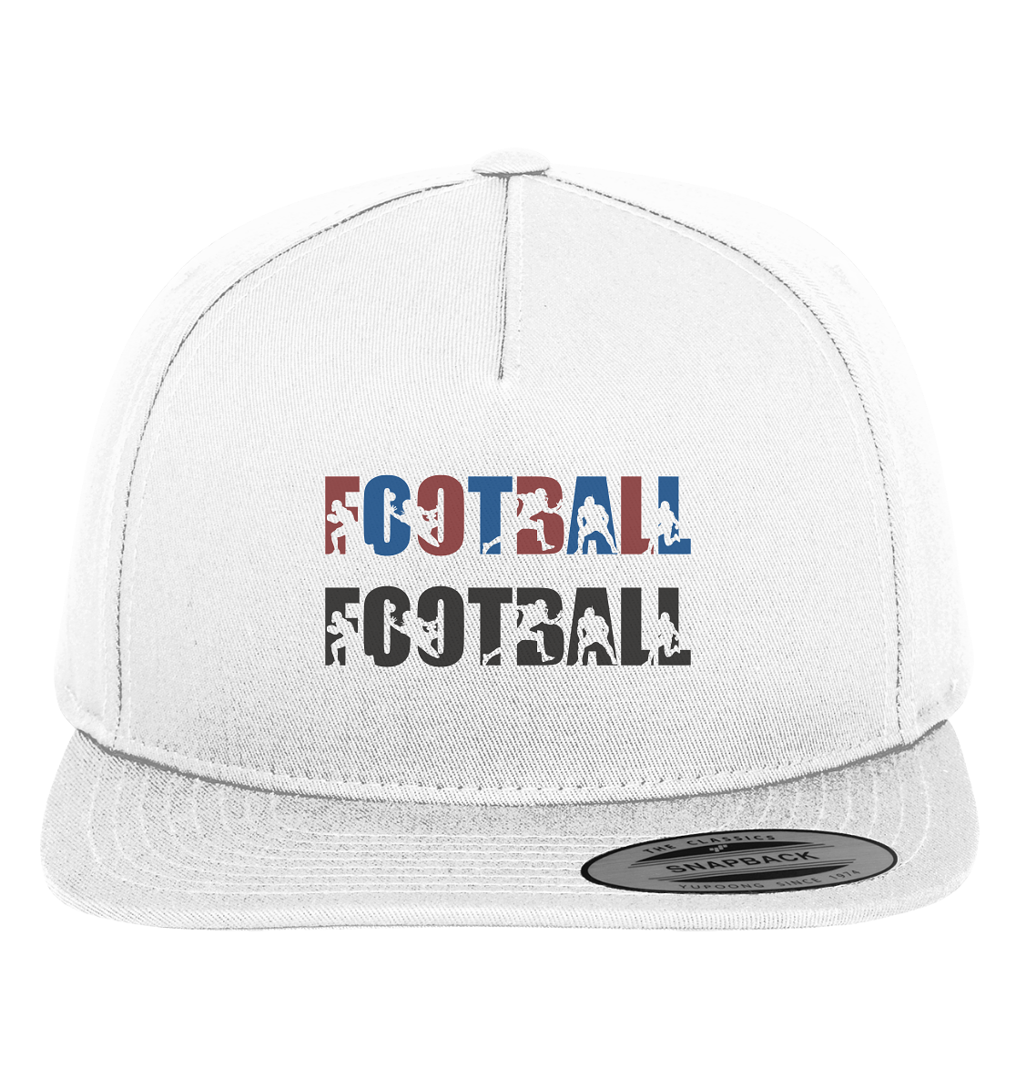 Football Silhouette - Premium Snapback