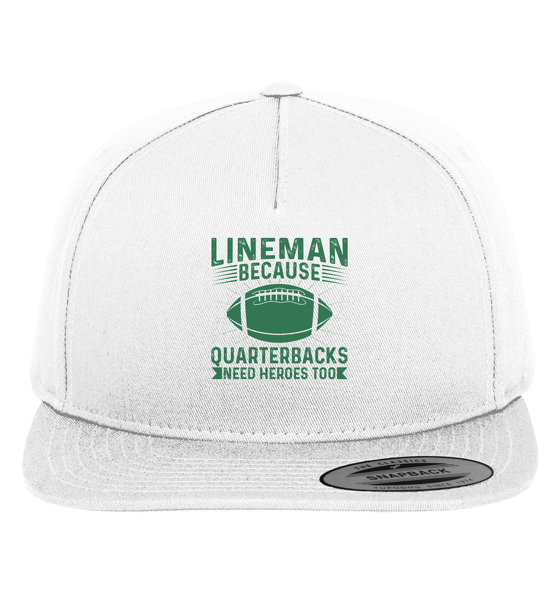 Lineman Heroes Green - Premium Snapback
