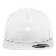 Football Heartbeat - Premium Snapback