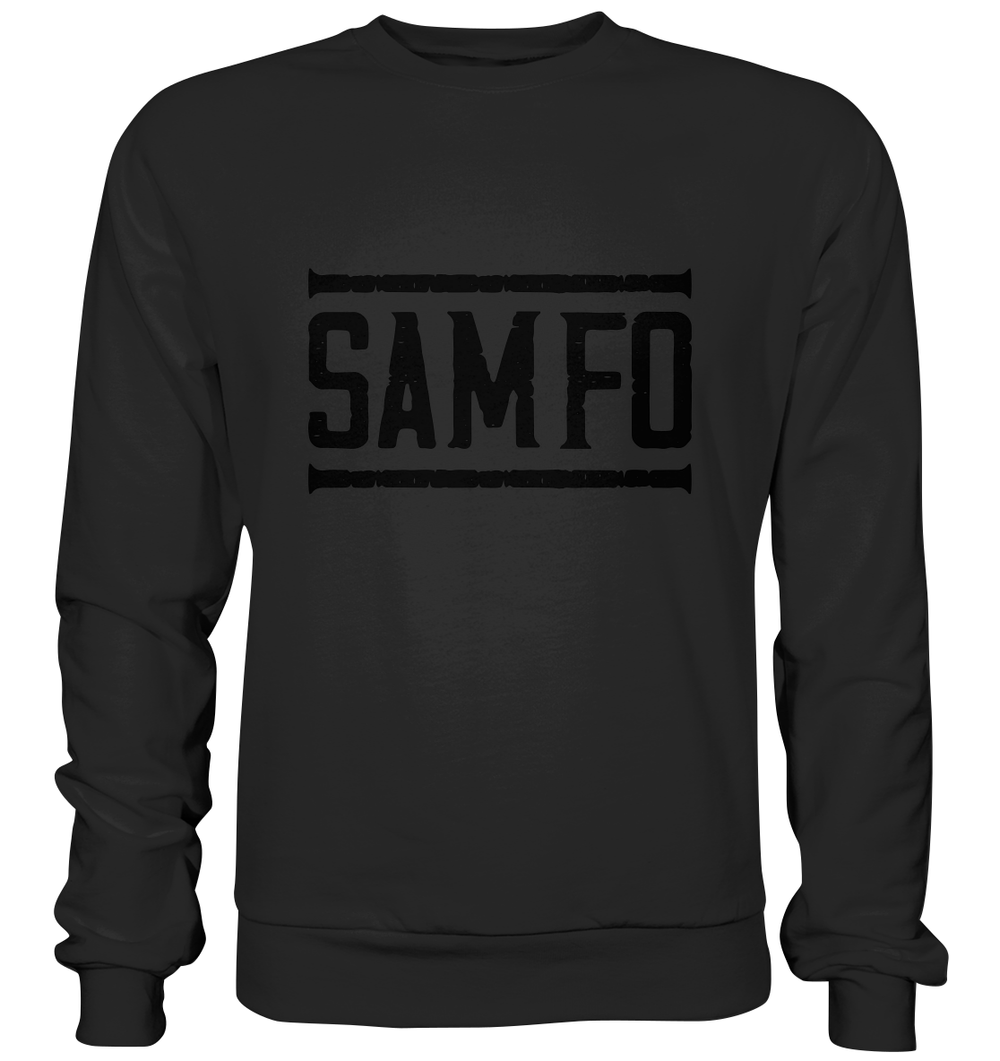 SAMFO black - Premium Sweatshirt