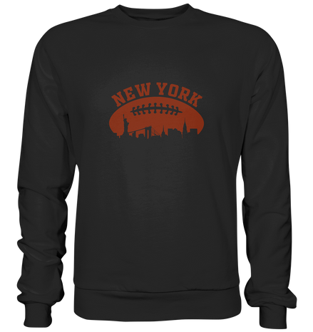 New York Football Silhoutte  - Premium Sweatshirt