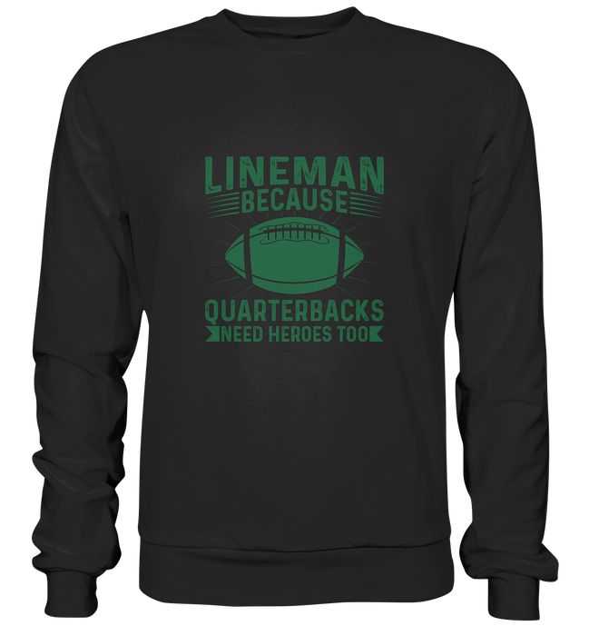 Lineman Heroes Green - Premium Sweatshirt