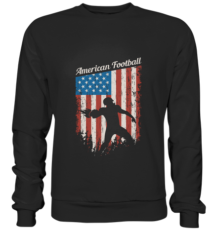 American Football Banner - Premium Sweatshirt