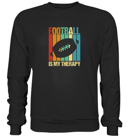 Football is my Therapy - Premium Sweatshirt