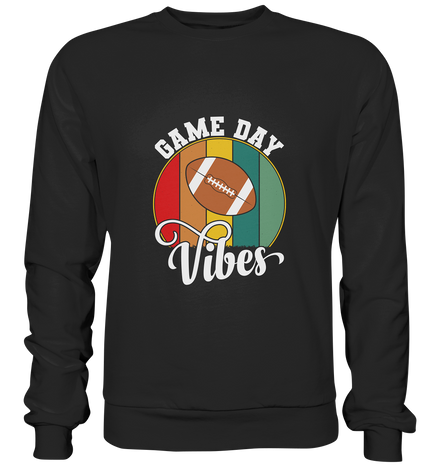 Game Day Vibes White - Premium Sweatshirt