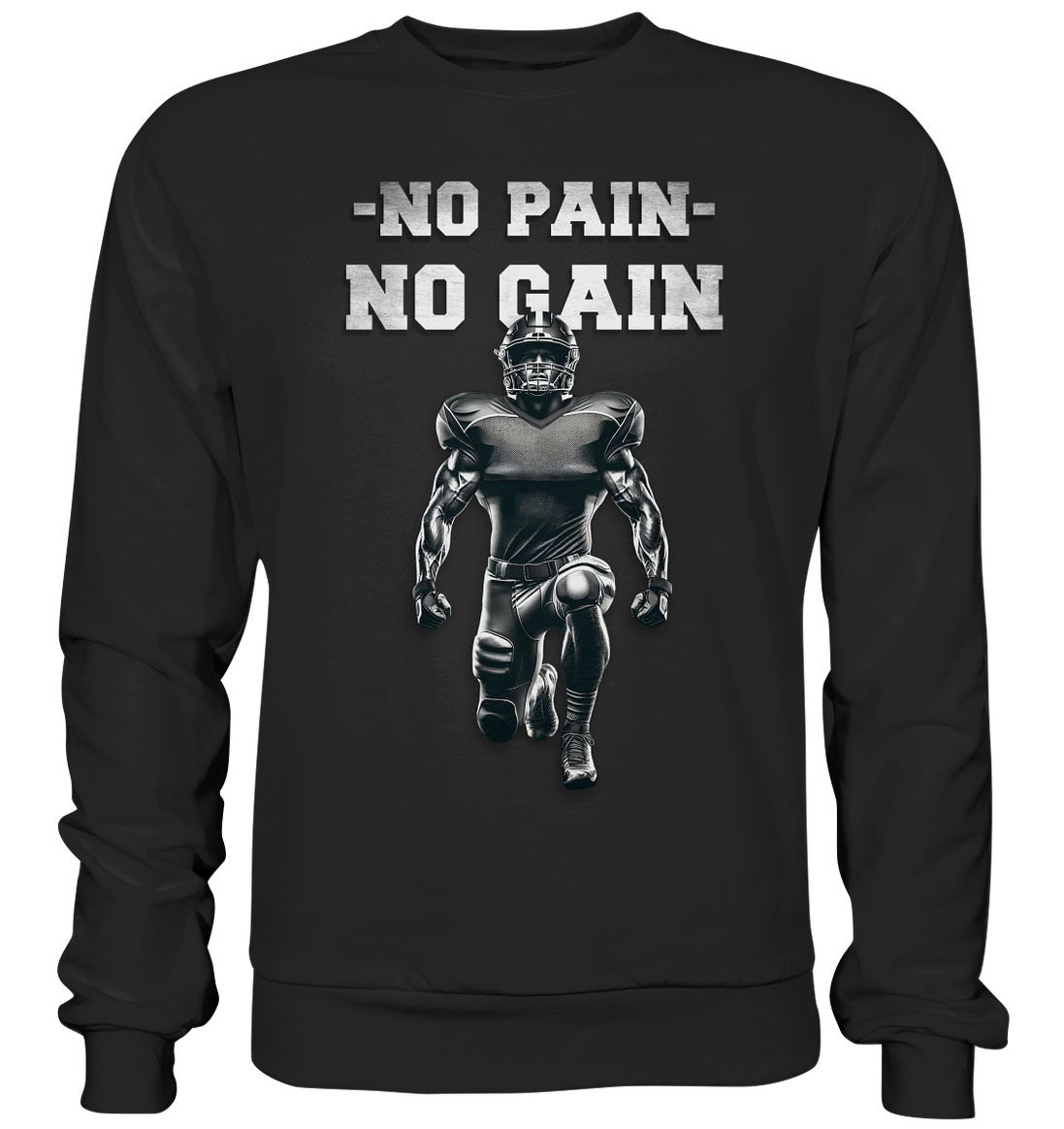 No Pain No Gain Metal  - Premium Sweatshirt