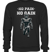 No Pain No Gain Metal  - Premium Sweatshirt