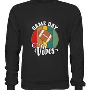 Game Day Vibes White - Premium Sweatshirt