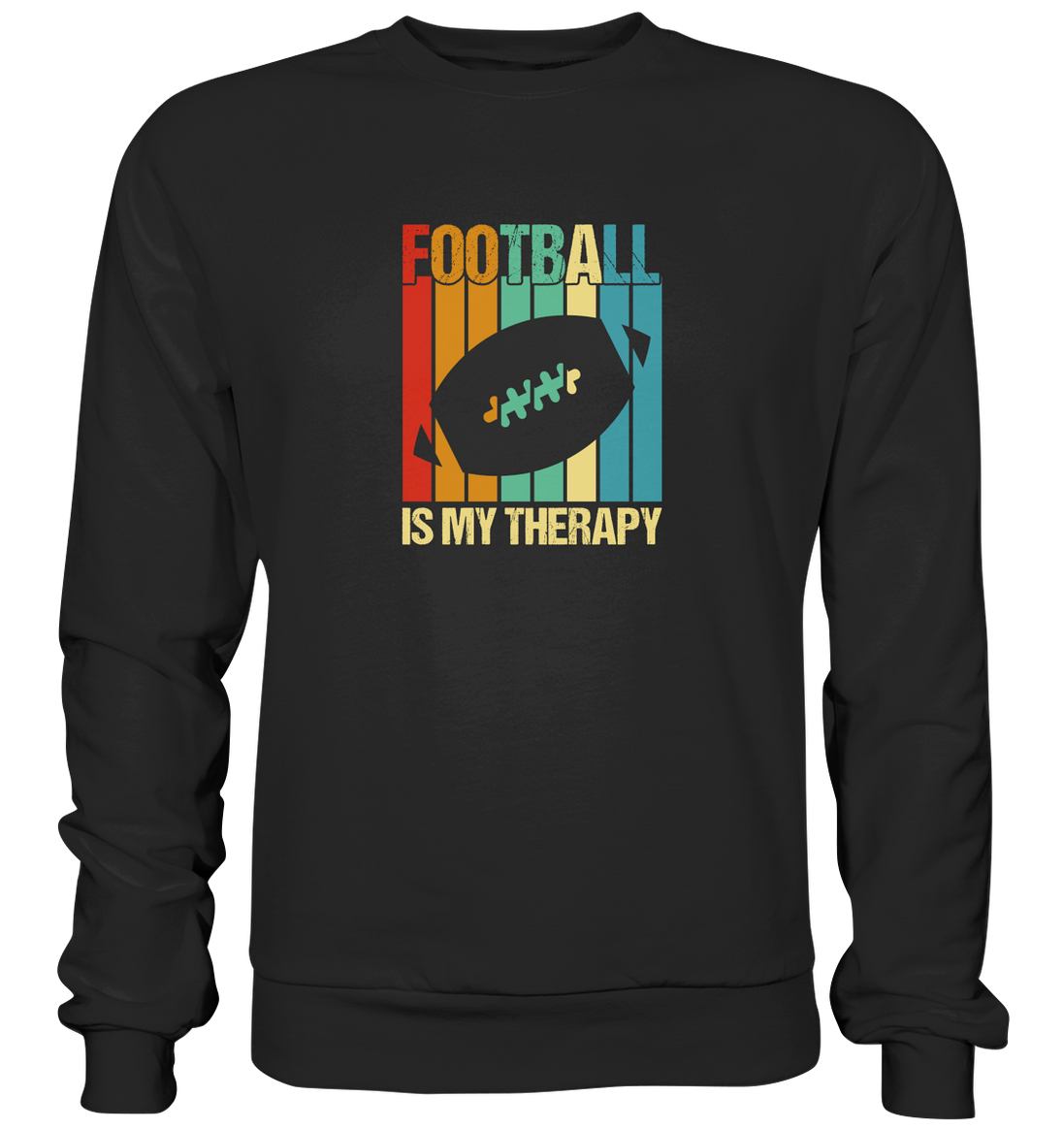 Football is my Therapy - Premium Sweatshirt