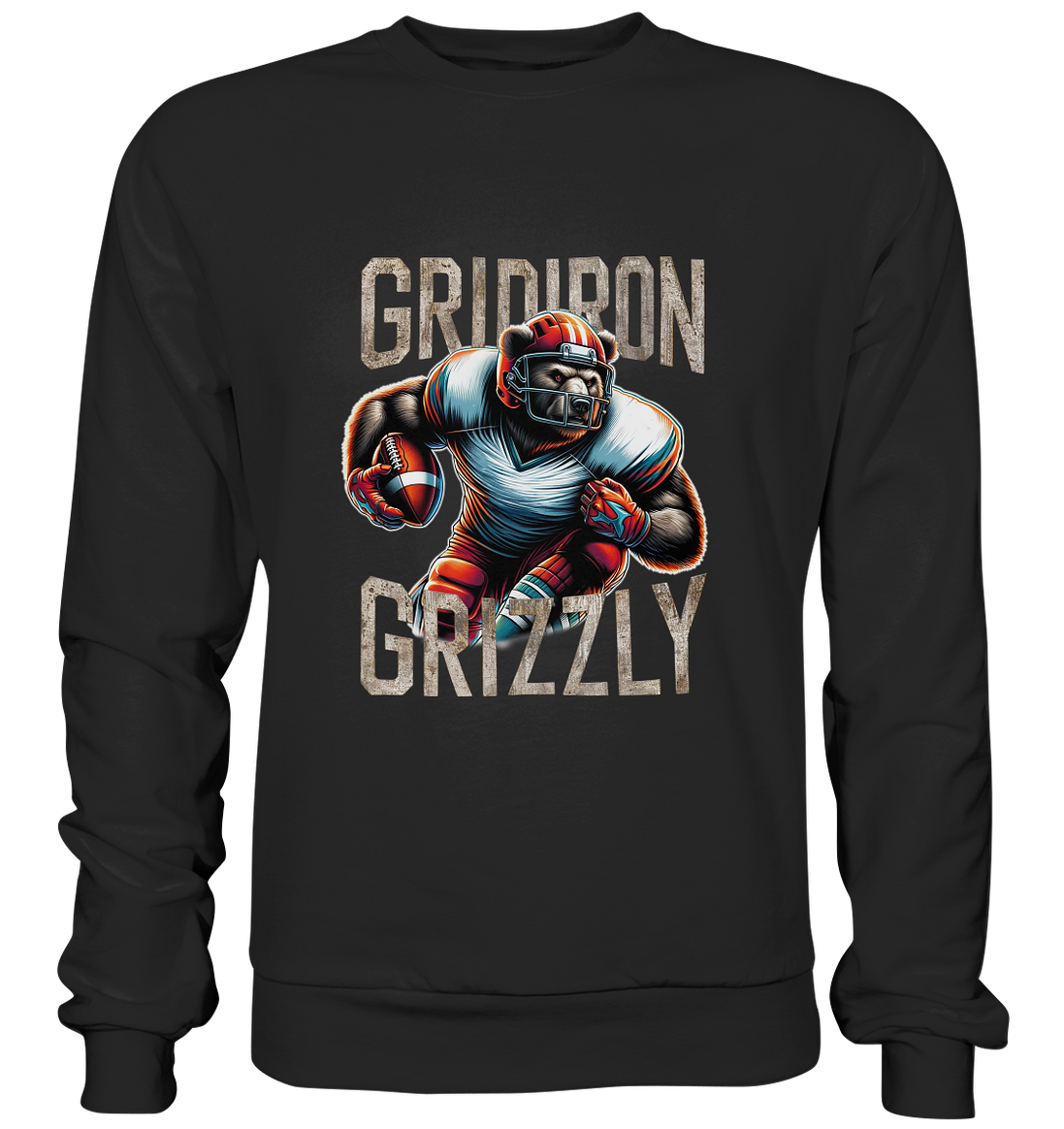 Gridiron Grizzly - Premium Sweatshirt